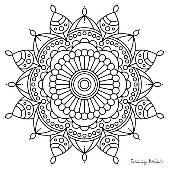 560x560 Exciting Coloring Pages Mandala 43 For Line Drawings With Coloring