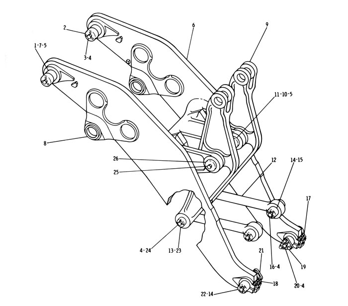 700x615 Iron Profile Caterpillar 992c Wheel Loader