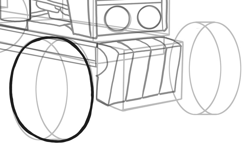 850x529 How To Draw Vehicles Tractors