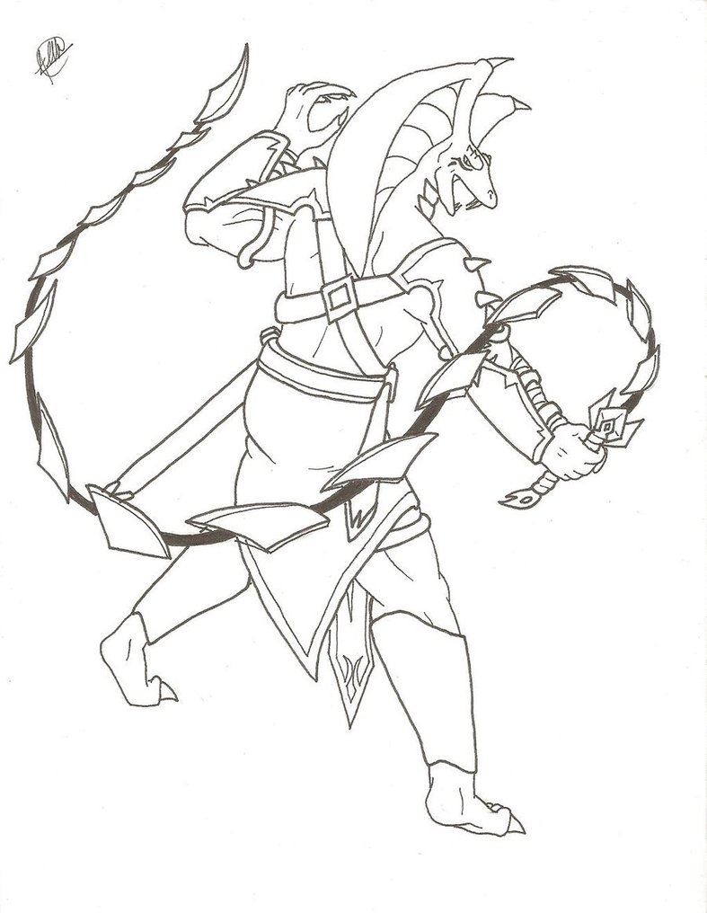 787x1016 Kobra With A Whip Sword By Symbolhero