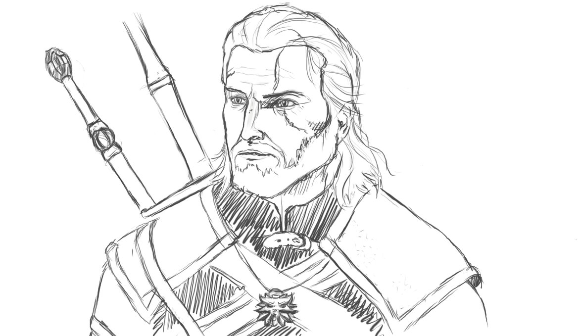 1176x679 Geralt Of Rivia By Whisperingfurry
