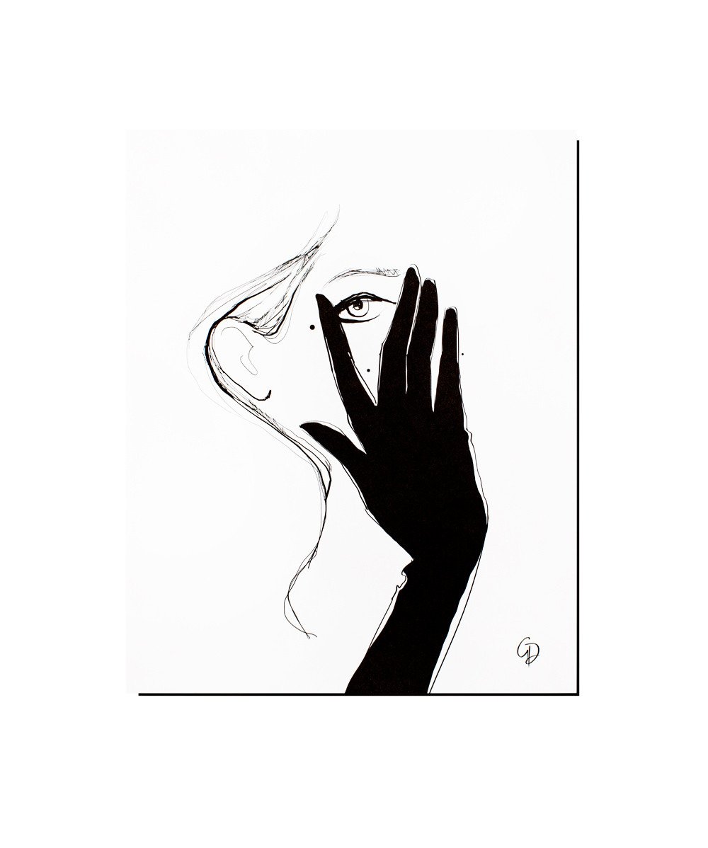 1000x1198 Glove Poster Whisper, Fashion Illustrations And Illustrations