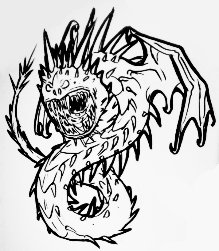 713x819 The Whispering Death By Derojor