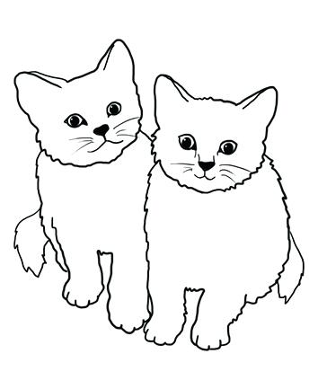 354x423 Cat Clipart Pin Cat Easy White Cat Clipart Png Memocards.co