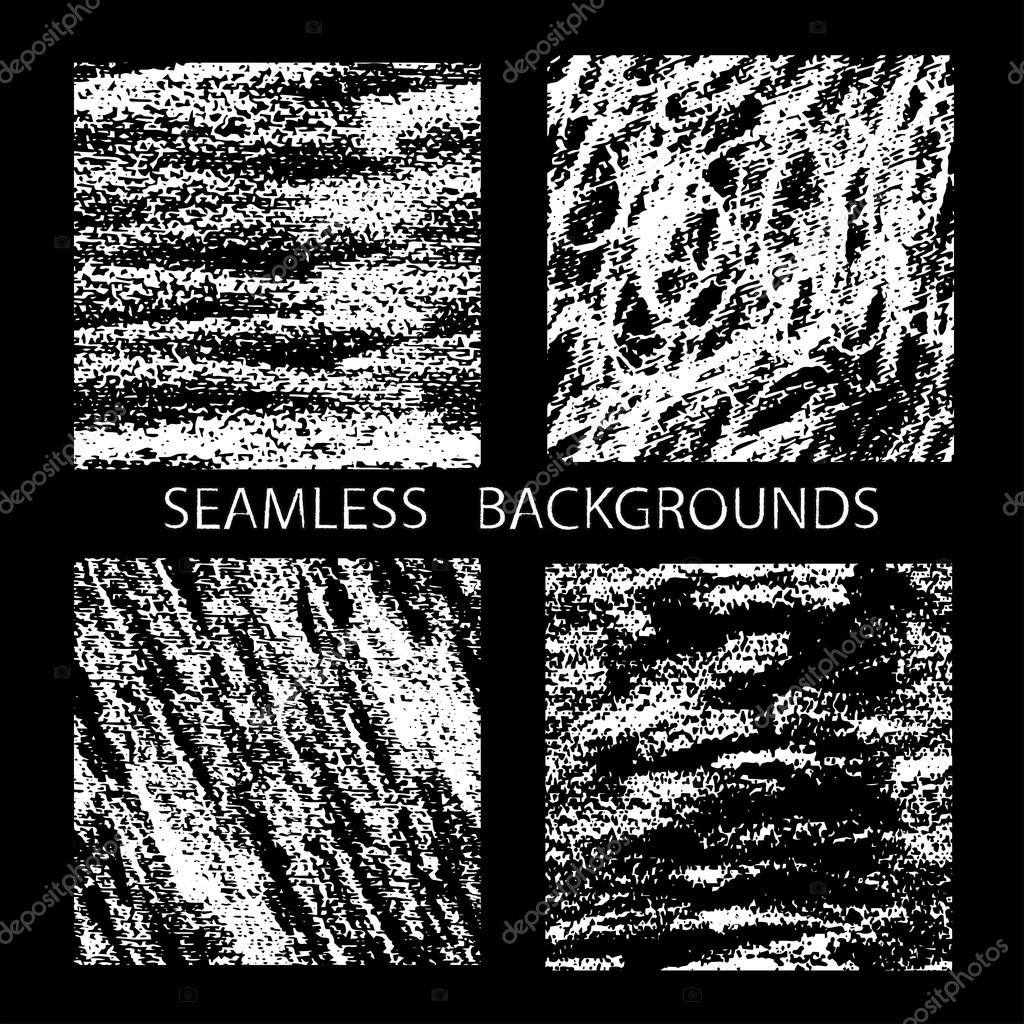 1024x1024 Chalk Design Elements. Stock Vector Olga C