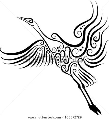 428x470 Crane Drawings Bird Bird Vector 2 (Crane). Heron Sketch