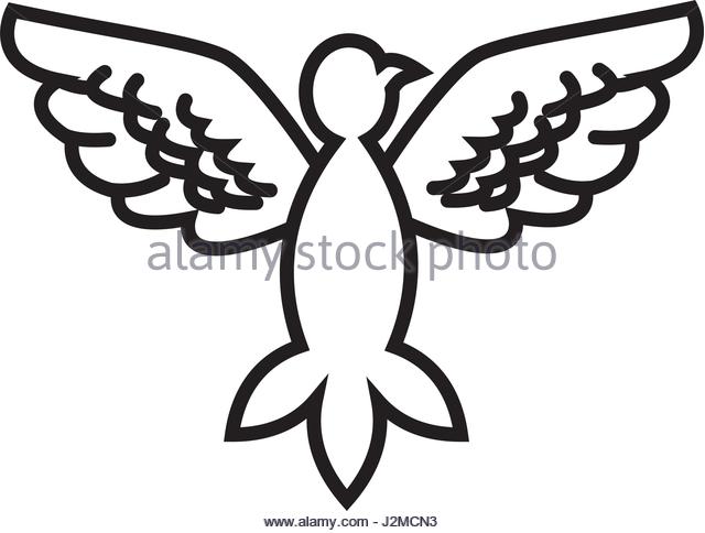 640x484 Drawing Holy Spirit Dove Symbol Stock Photos Amp Drawing Holy Spirit