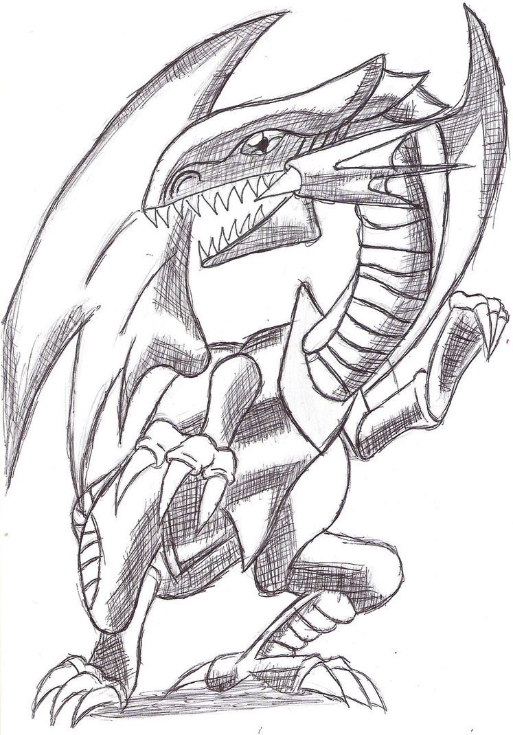 747x1070 Blue Eyes White Dragon By 0theslayer