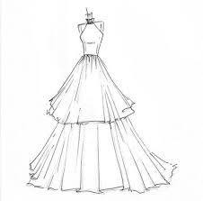 226x223 Dreamlines Wedding Dress Sketch
