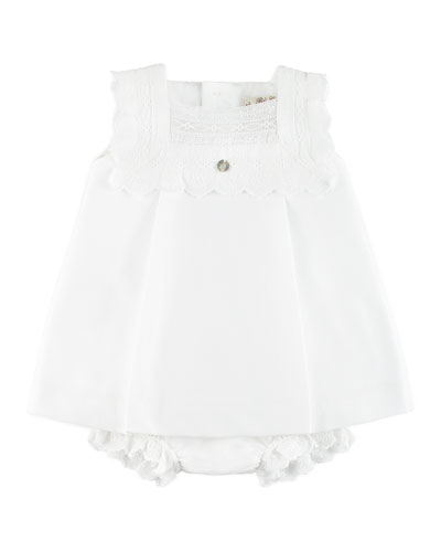 400x500 White Bow Dress Neiman Marcus