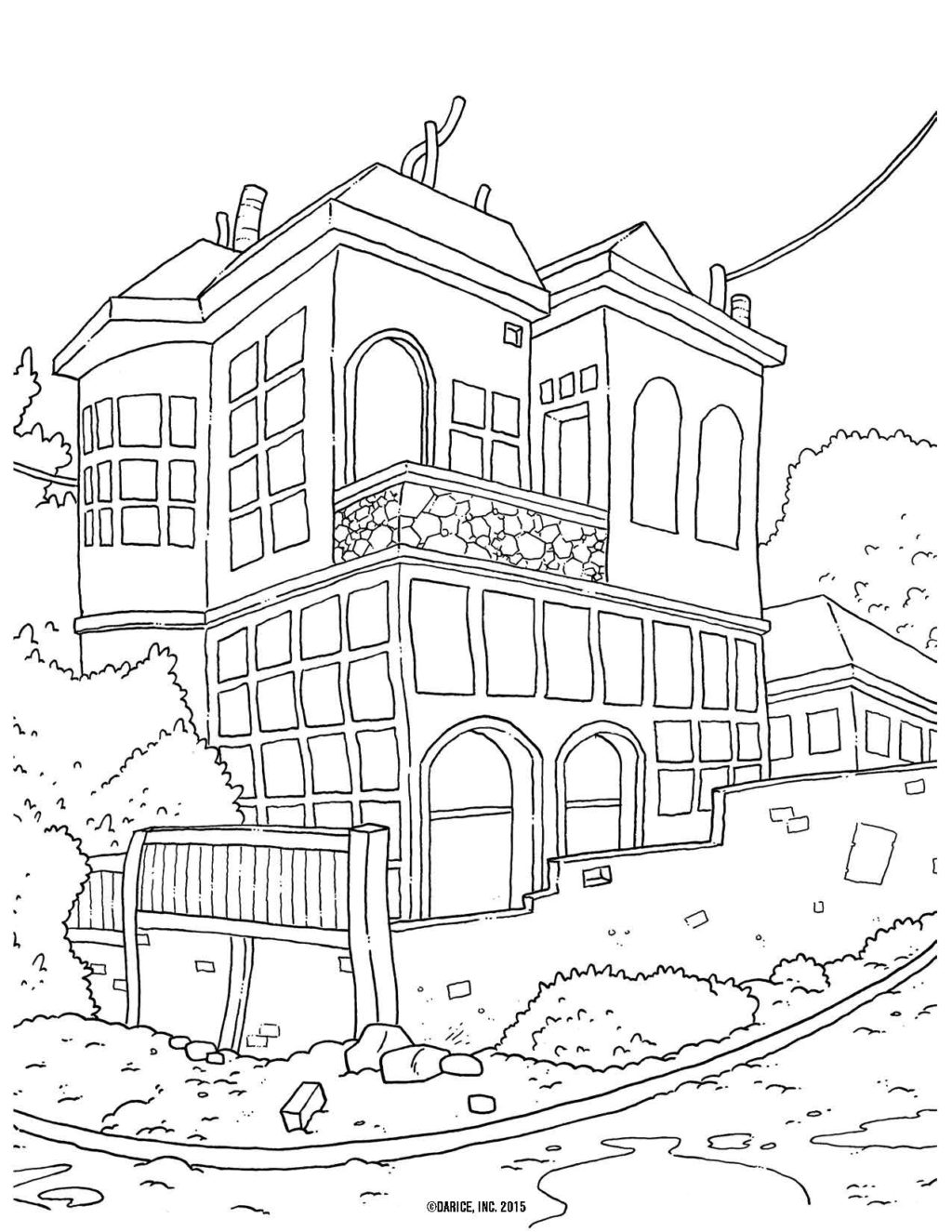 1024x1325 How To Draw The White House