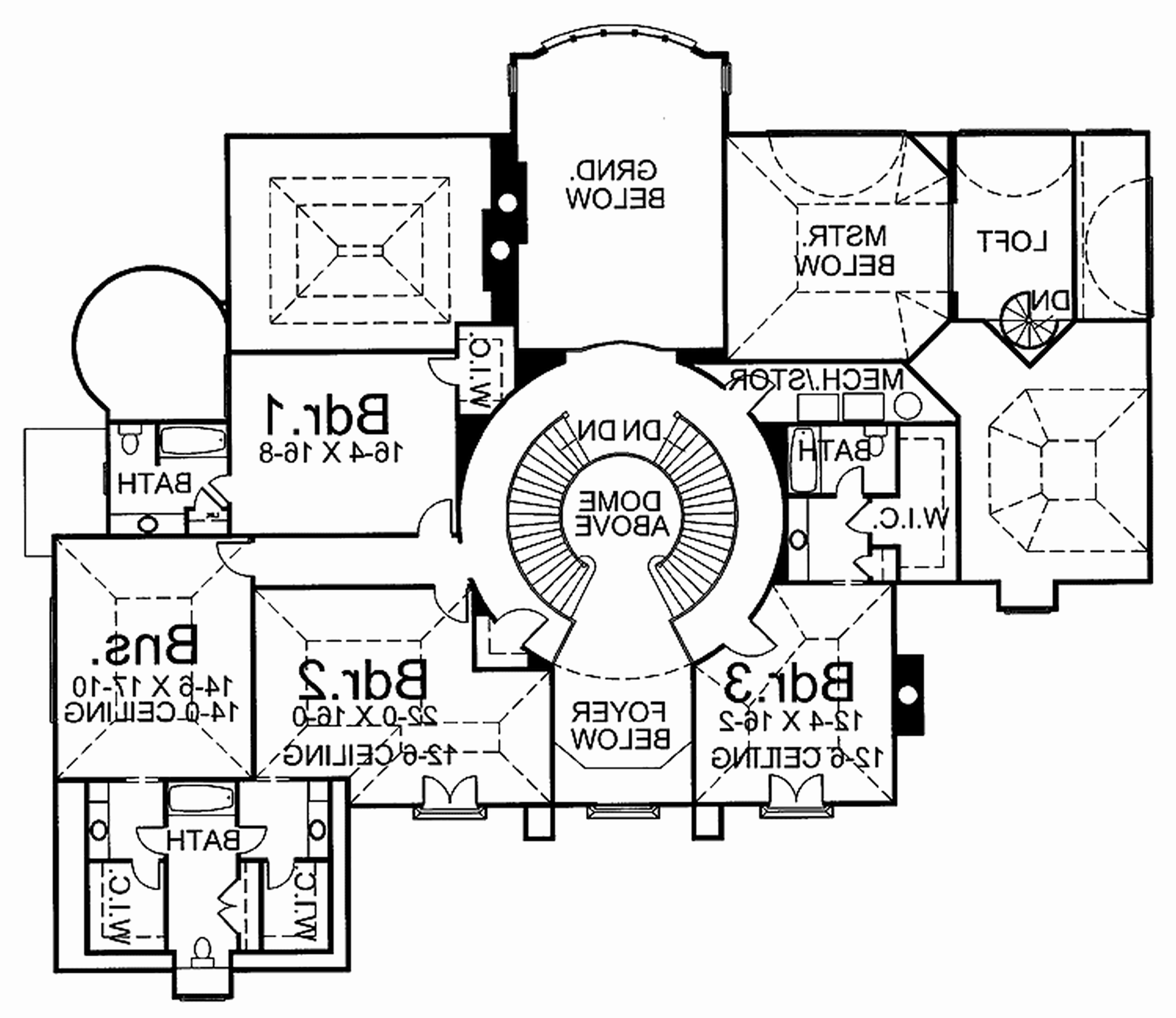 5000x4327 54 New Whitehouse Floor Plan