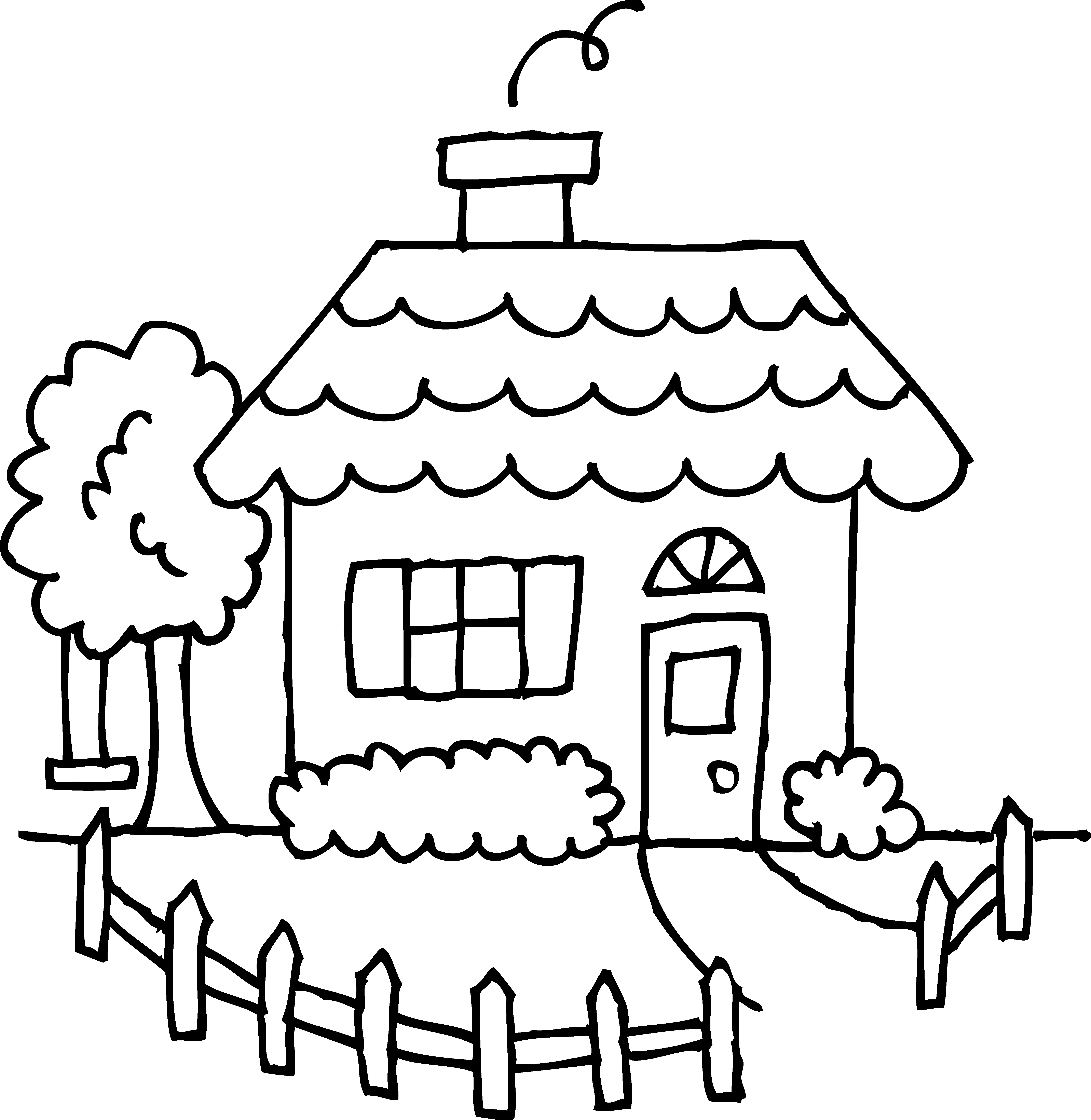 5375x5517 White House Coloring Page Free Draw To Color