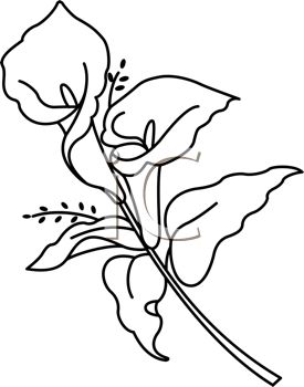 275x350 Easter Lily Drawing Hd Easter Images