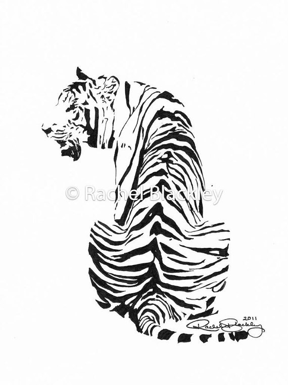 570x760 Sitting Tiger