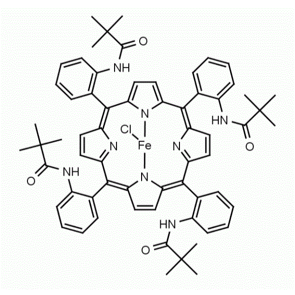 600x600 Details For T12413fe(Iii) A,b,a,b Picket Fence Porphyrin Chloride