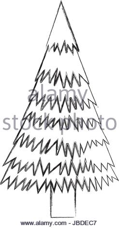 246x470 Cartoon Tree Pine Draw Stock Vector Art Amp Illustration, Vector