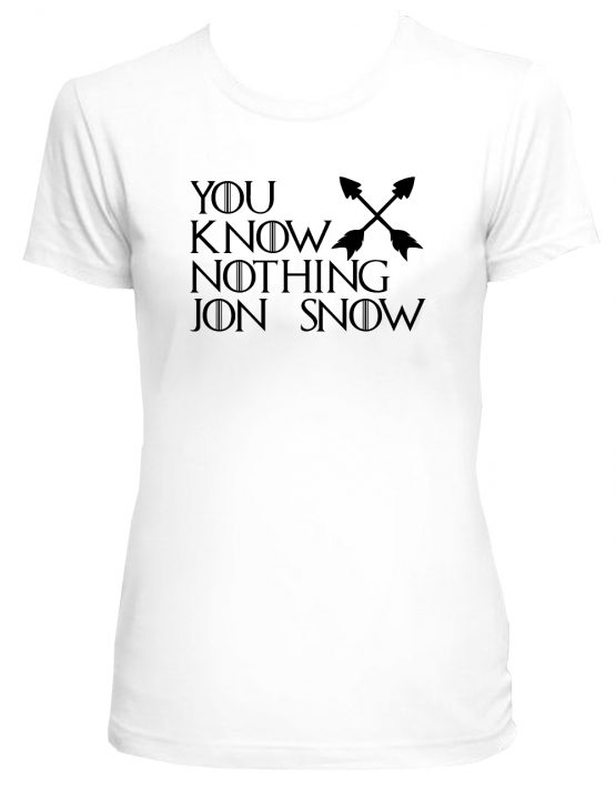 555x718 You Know Nothing Jon Snow Tee