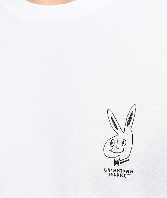 540x640 Chinatown Market The Real Bunny White T Shirt Zumiez
