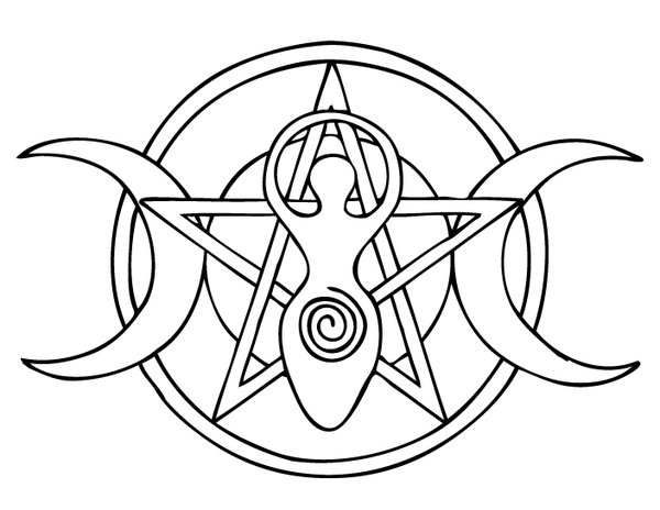 600x464 More Like Goddess Pentacle By Ancasta Tattoos