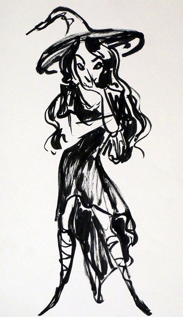 600x1039 Wicked Theme, 5 To 15 Min Poses. The Drawing Club