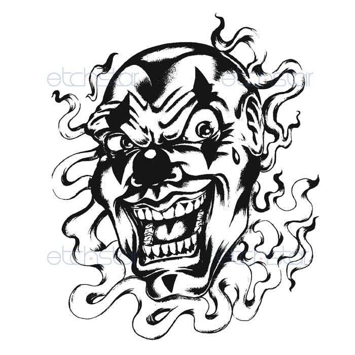 700x700 14 Best Evil Clown Tattoo Drawings Images On Tattoo