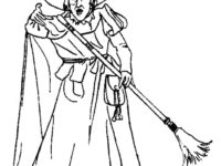200x150 Wicked Witch Of The West Coloring Pages Coloring Pages