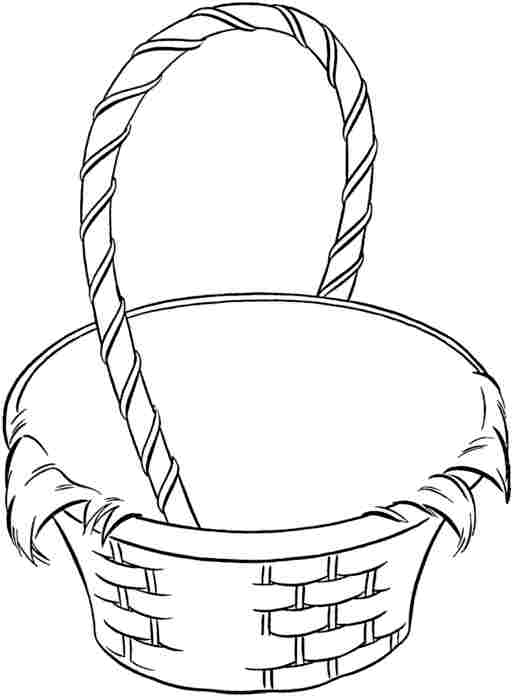 Wicker Basket Drawing at GetDrawings | Free download