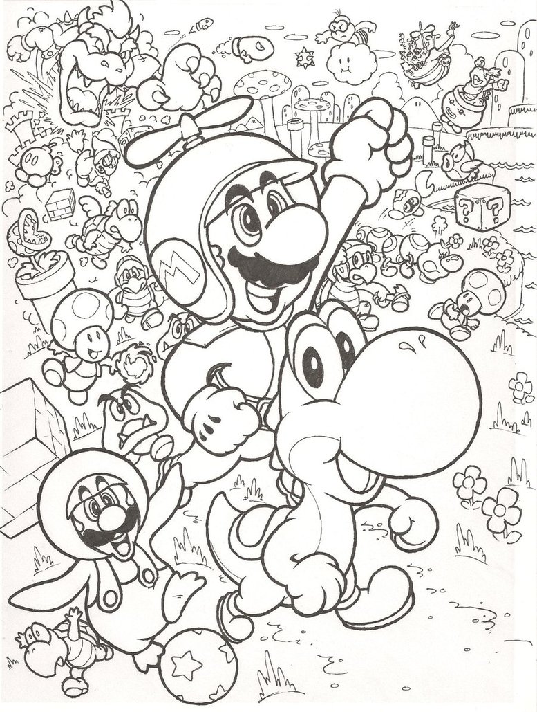 777x1029 New Super Mario Bros. Wii By Mattdog1000000