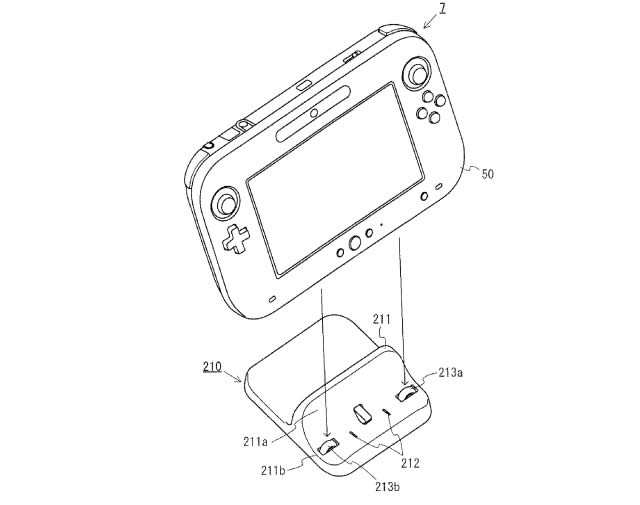 640x505 Nintendo Patents Wii U Controller Dock