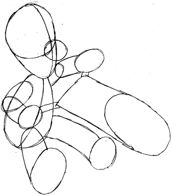 350x399 How To Draw Luigi Riding A Motorcycle Bike From Wii Mario Kart