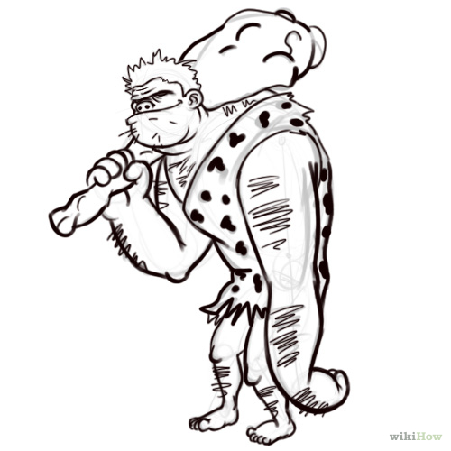 500x500 Draw A Caveman Draw