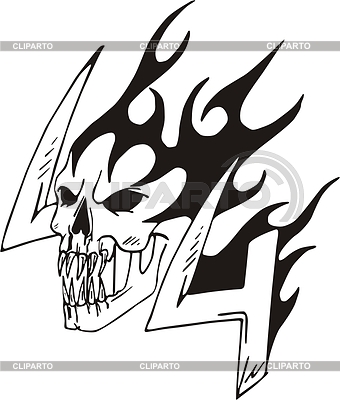 340x400 Wild Boar Skull Clipart