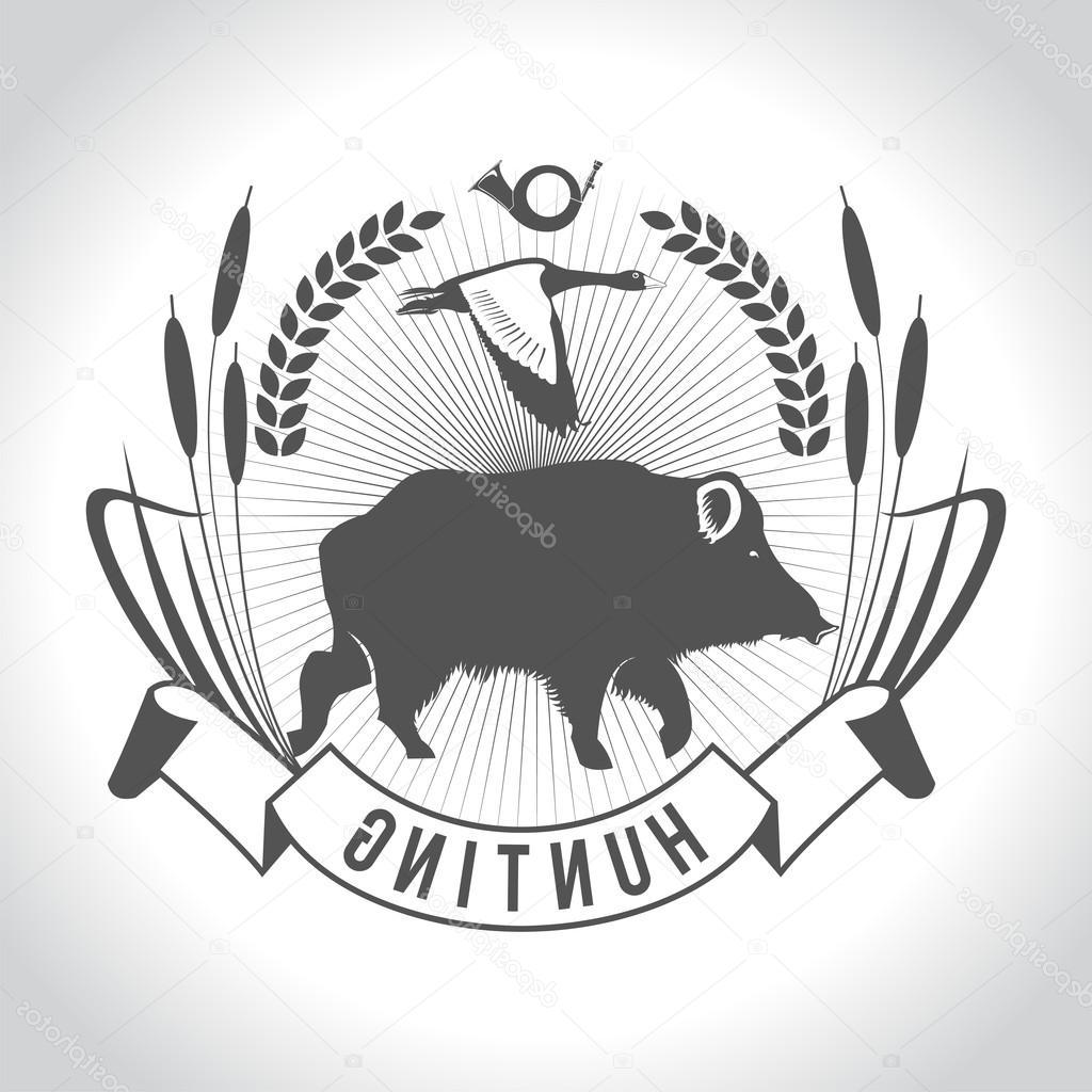 1024x1024 Best Free Stock Illustration Hunting Logo Wild Boar Images
