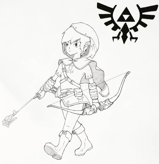 643x662 The Legend Of Zelda Breath Of The Wild (Link) By Vallefree