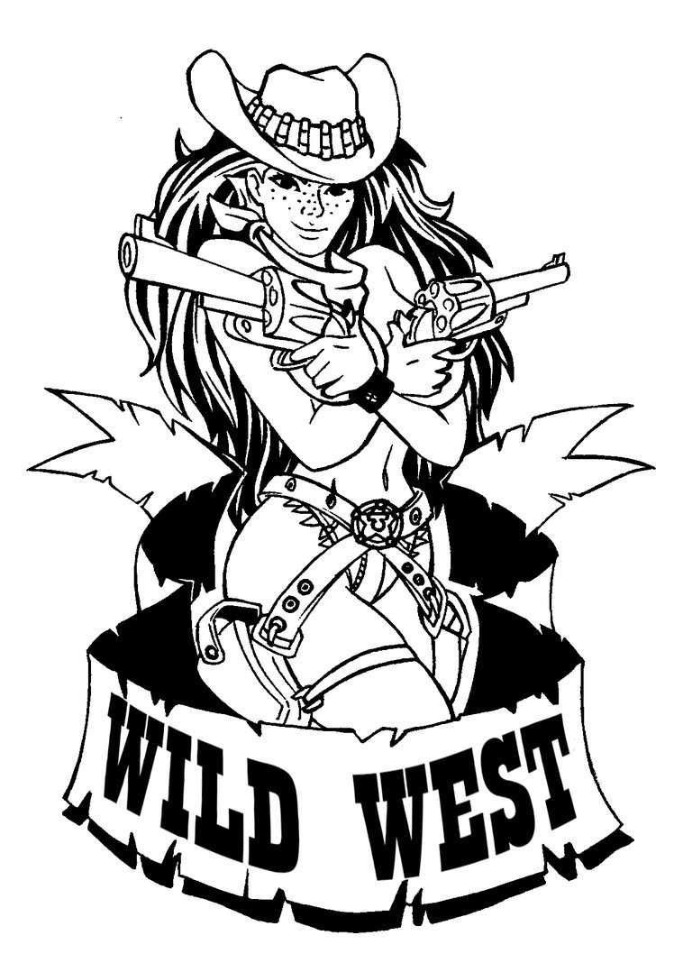 748x1068 Wild West By Manu17acdc