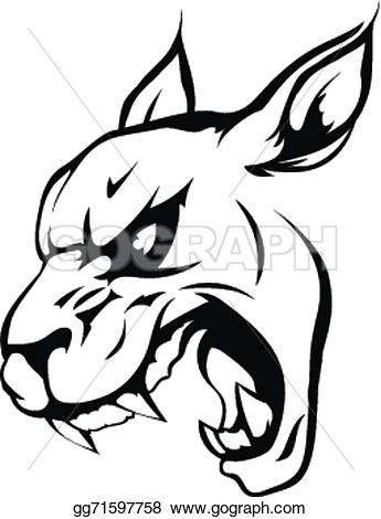 345x470 Wildcat Clipart Panther