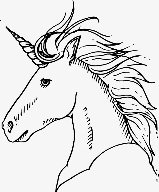 512x619 Hand Painted Wildebeest, Hand Painted, Wildebeest, Black Png Image