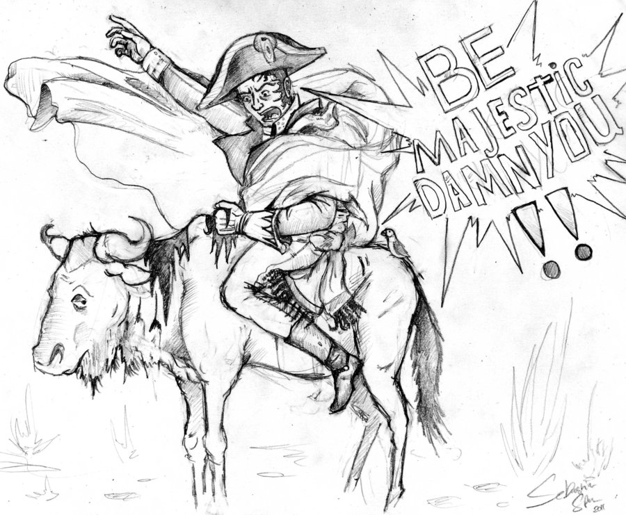 900x741 The Majestic Wildebeest By Shellshock92