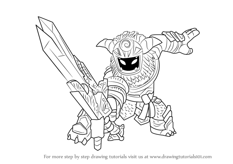 800x566 Learn How To Draw Wild Storm From Skylanders (Skylanders) Step By