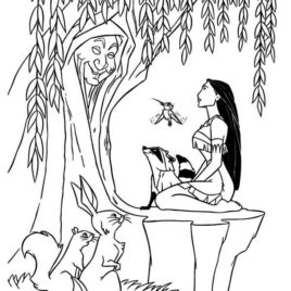 268x268 Willow Tree Coloring Page Kids Drawing And Coloring Pages