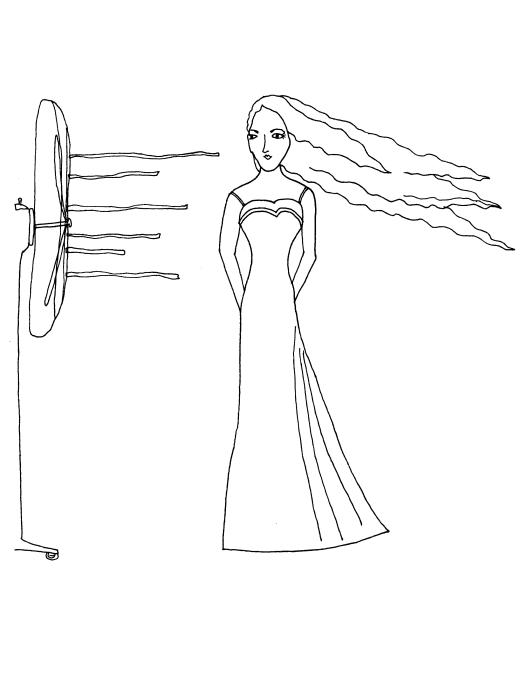 520x697 Wind Blowing Sailboat