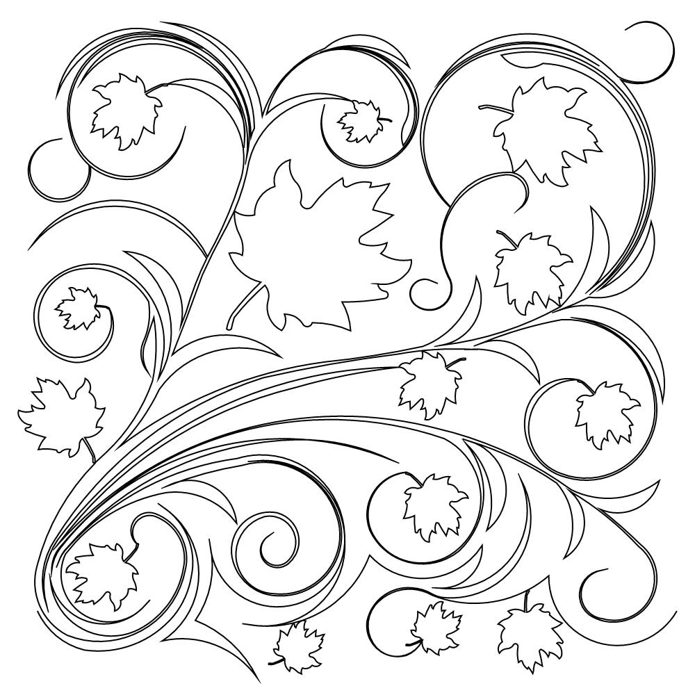 1000x1000 Fall Wind And Leaves 002 Sweet Dreams Quilt Studio