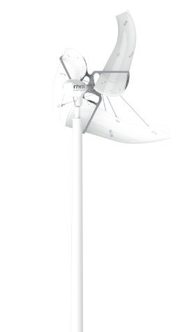 268x474 Horizontal Axis Small Wind Turbine Three Bladed