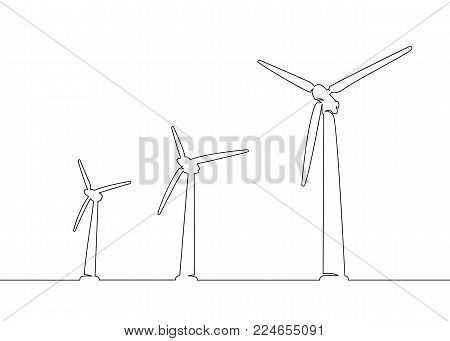 450x341 Continuous One Line Drawn Vector Amp Photo Bigstock