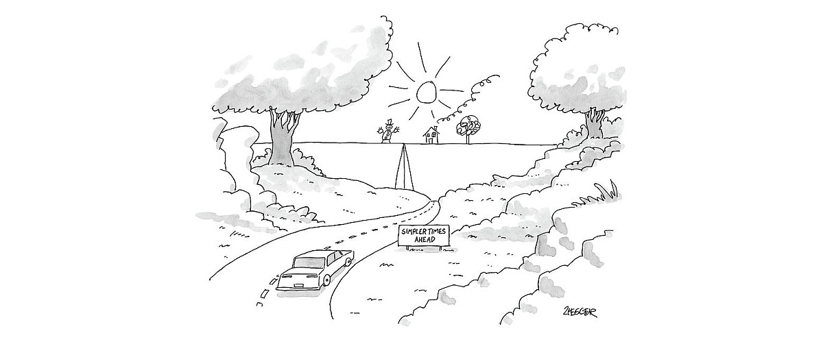 1200x499 A Car On A Winding Road Heads A Straight Road Coffee Mug