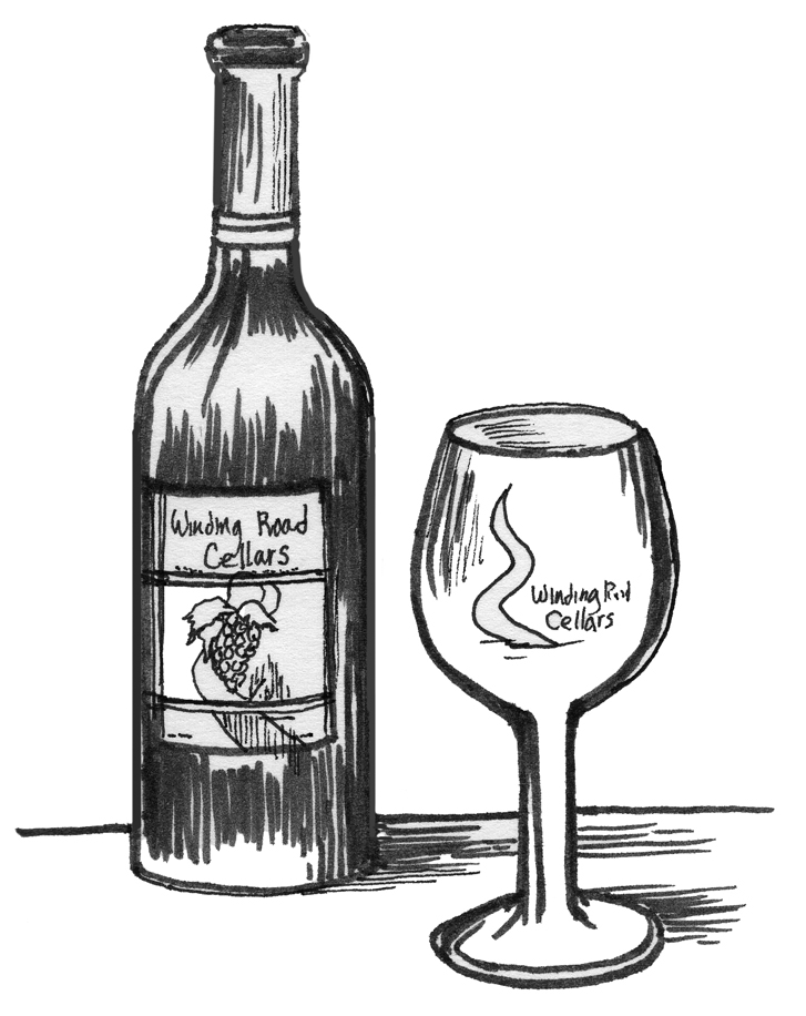 727x916 Art By Products Winding Road Inktober 6