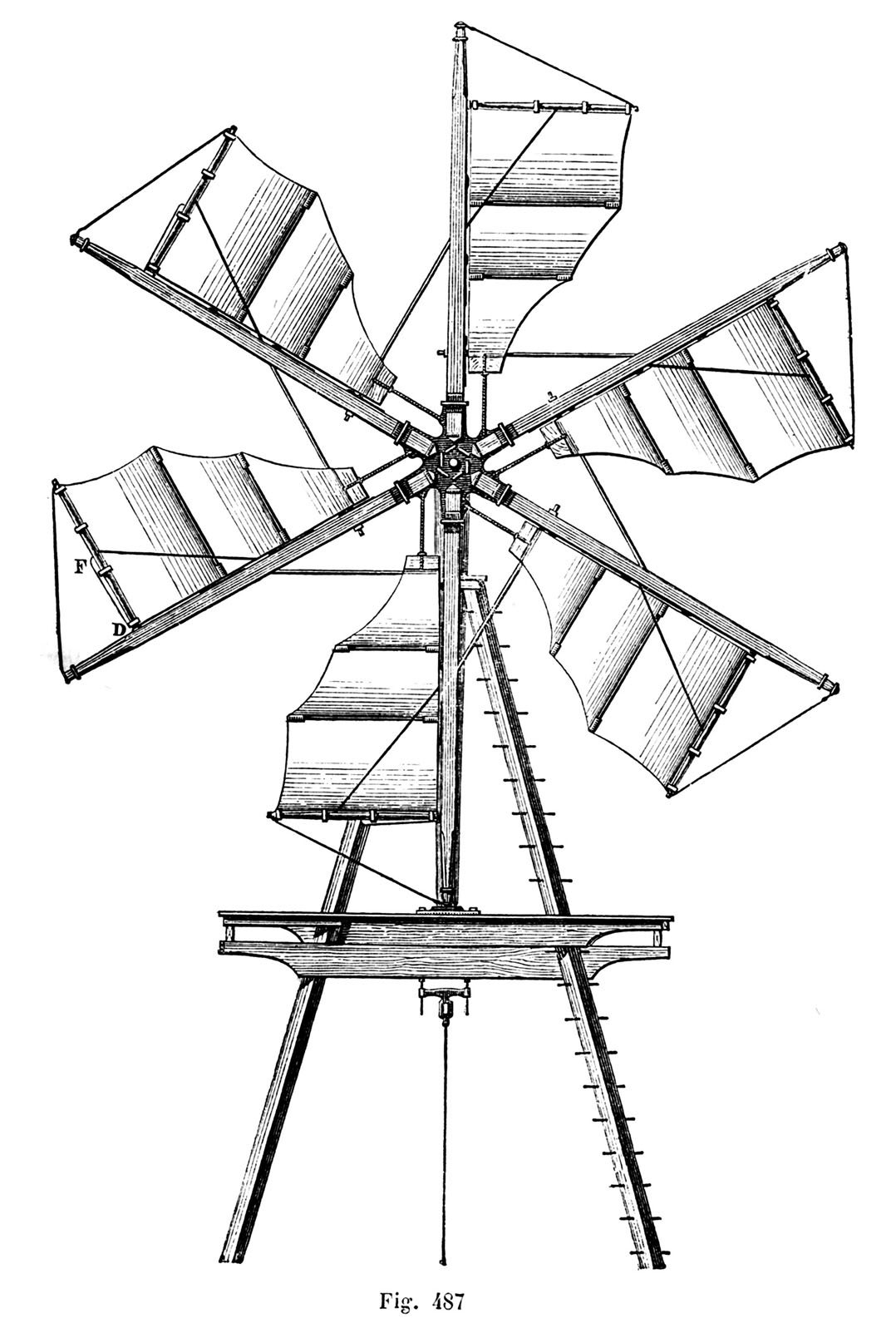 1078x1591 Old Windmill Clipart