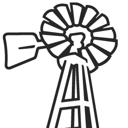 260x260 Western Clipart Windmill