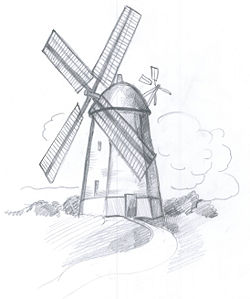 250x299 Draw A Windmill